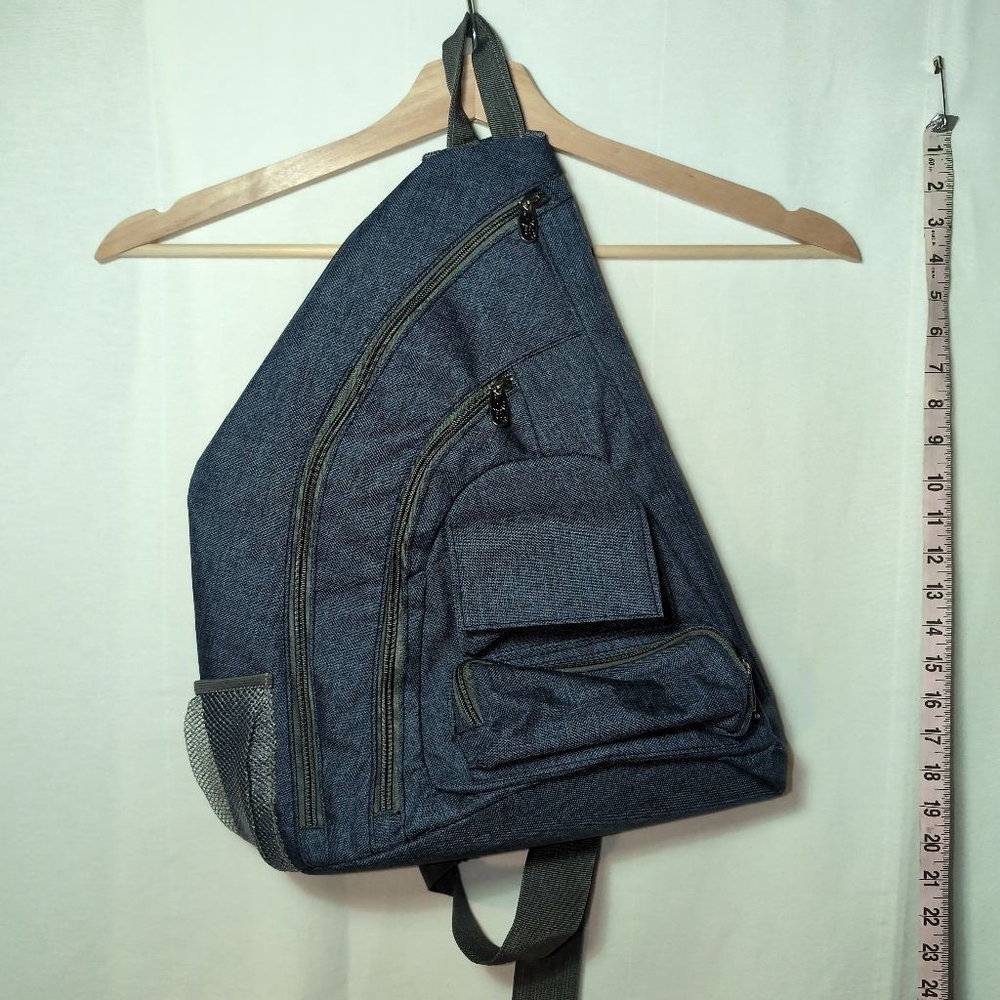 G Nil Denim Sling Backpack